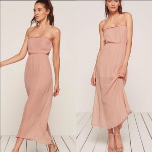 Reformation Ballet Dress in Tulip